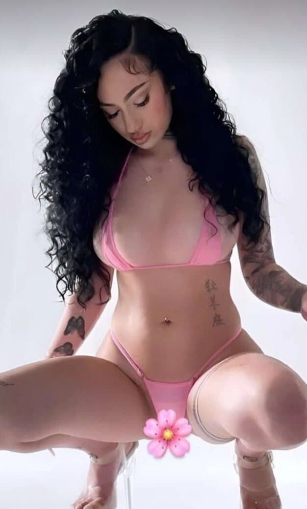 Busting that nut to Bhad Bhabie