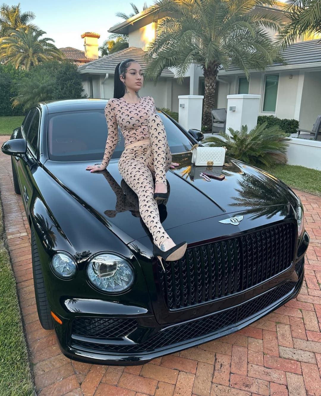 Busting that nut to Bhad Bhabie