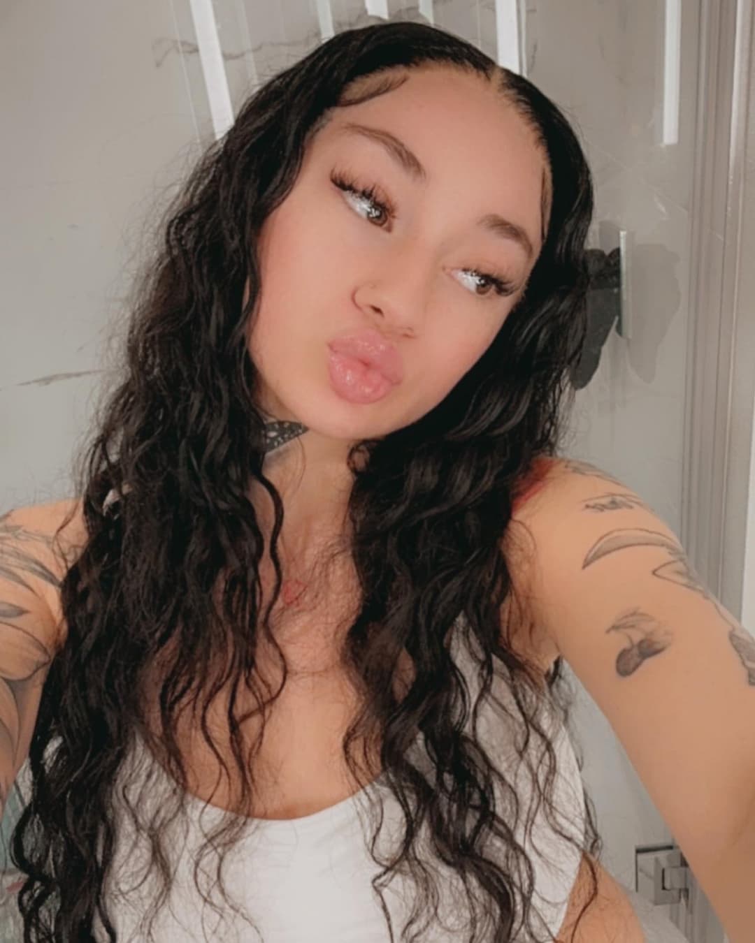 Busting that nut to Bhad Bhabie