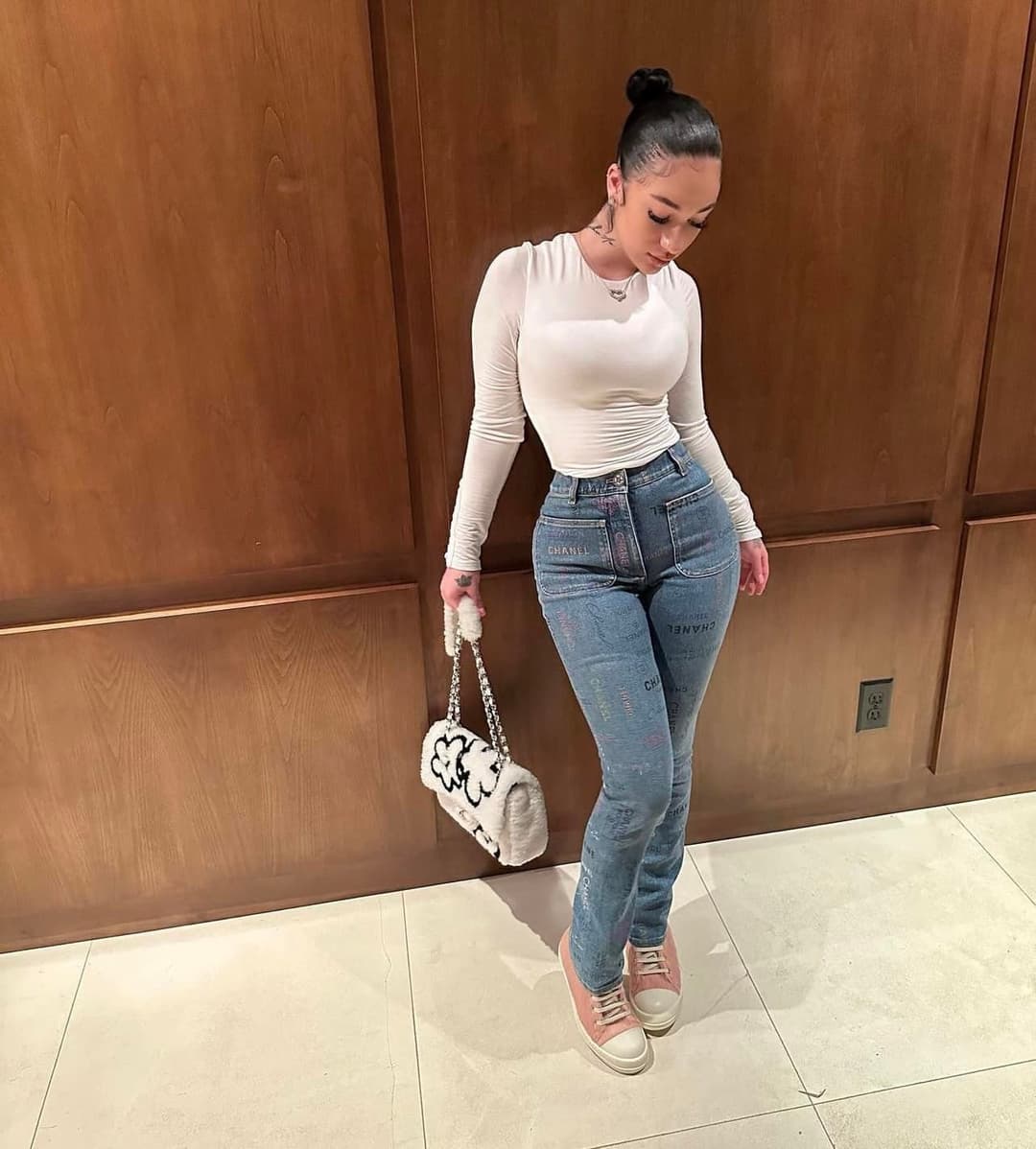 Busting that nut to Bhad Bhabie